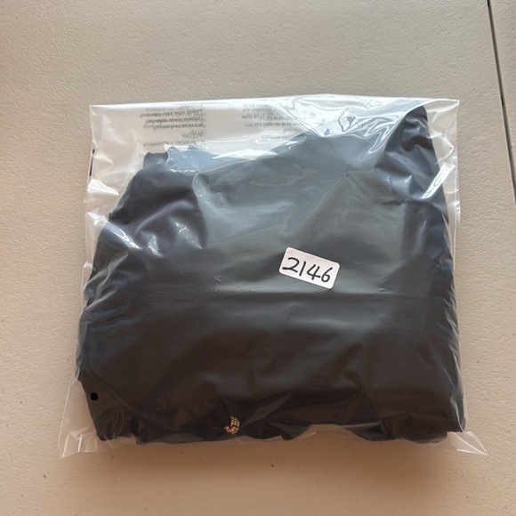 Free People Black Bohemian Wrap Top tassel ties puff sleeved M - Picture 8 of 8